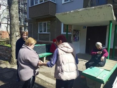 Роман Конев: В рамках поручения Главы Республики Дениса Пушилина, возглавляющего Донецкое региональное отделение партии «Единая Россия», в Калининском районе Горловки прошли встречи с жителями