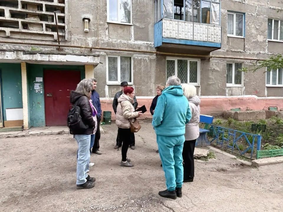 Иван Приходько: В Калининском районе Горловки продолжается реализация проекта «Управдом»