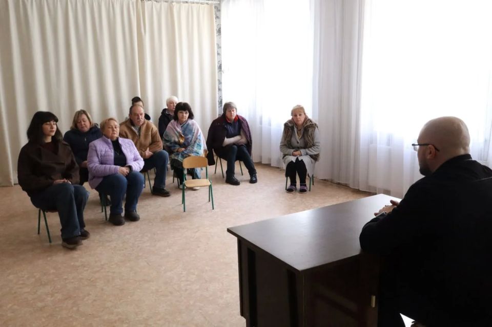 В Центрально-Городском районе Горловки прошла встреча с трудовым коллективом В Центрально-Городском районе Горловки прошла встреча с трудовым коллективом