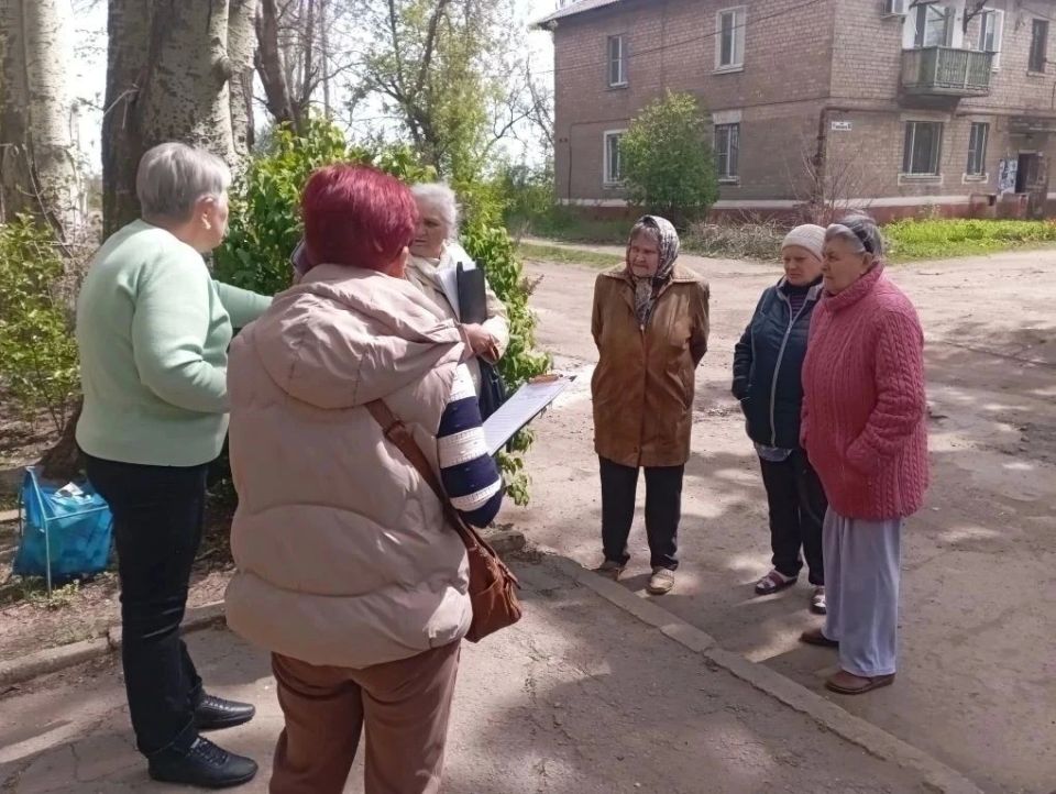 Калининский район Горловки выбирает управдомов Калининский район Горловки выбирает управдомов