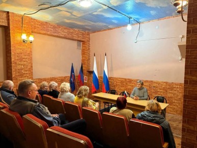В Никитовском внутригородском районе города Горловка состоялись встречи с трудовыми коллективами