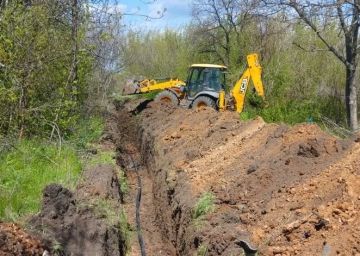 В Горловке специалисты «Воды Донбасса» заменили 465 метров сетей водоснабжения и водоотведения
