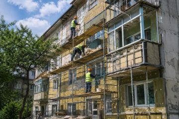 В Горловке продолжаются восстановительные работы при поддержке Кузбасса