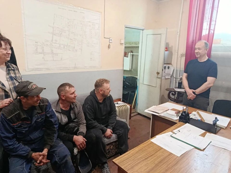 Иван Приходько: Состоялась встреча руководства администрации городского округа Горловка с трудовым коллективом Иван Приходько: Состоялась встреча руководства администрации городского округа Горловка с трудовым коллективом