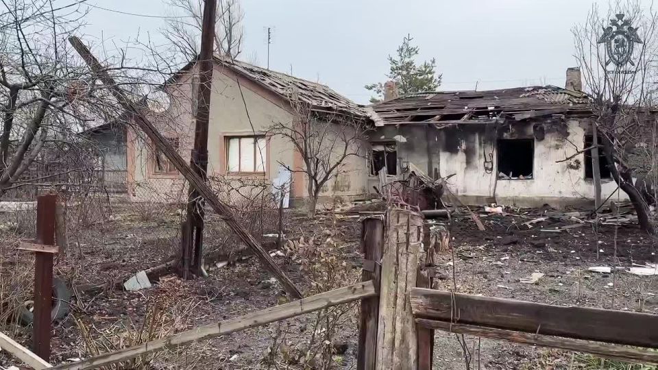 Следователями СК России зафиксированы очередные преступления ВФУ в отношении мирного населения ДНР