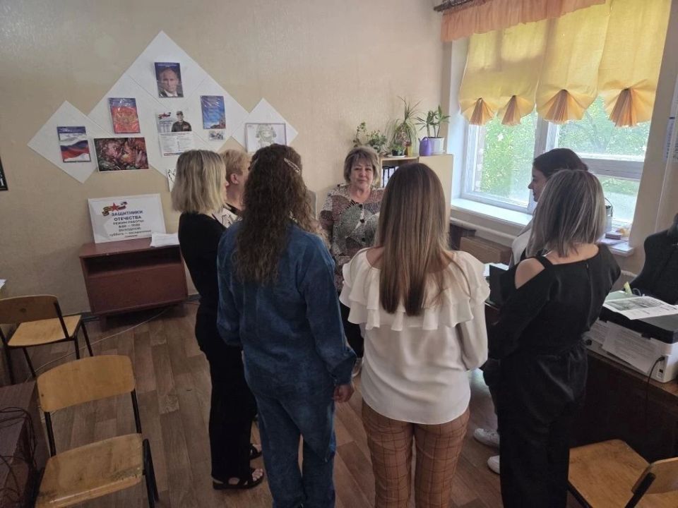 В Калининском районе Горловки состоялись встречи с трудовыми коллективами В Калининском районе Горловки состоялись встречи с трудовыми коллективами