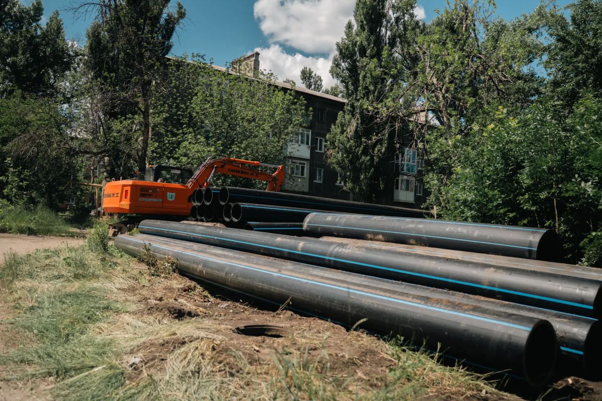 В Горловке осмотрели ход капитального ремонта водовода «Первый Донецкий» В Горловке осмотрели ход капитального ремонта водовода «Первый Донецкий»