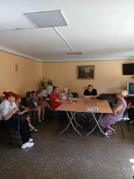Состоялась встреча руководства администрации городского округа Горловка с жителями