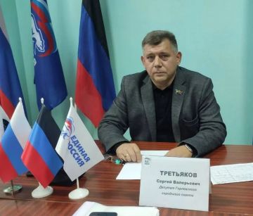 Роман Конев: Сегодня свой день рождения празднует депутат Горловского городского совета Донецкой Народной Республики первого созыва, директор МУП «Простор» АГГ Сергей Третьяков