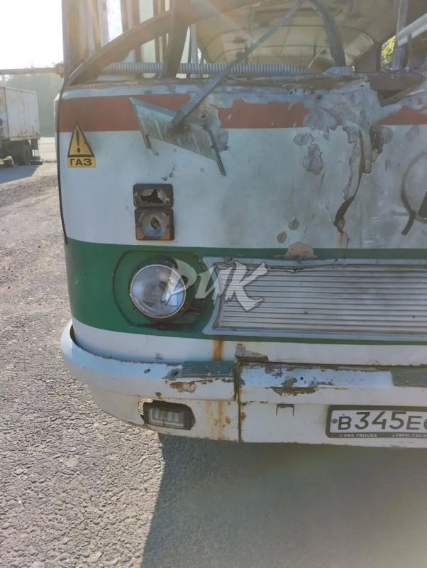 ВСУ атаковали дроном пассажирский автобус в Горловке ВСУ атаковали дроном пассажирский автобус в Горловке