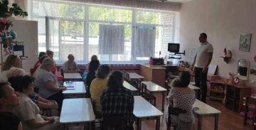 В Никитовском внутригородском районе Горловки состоялись встречи с трудовыми коллективами