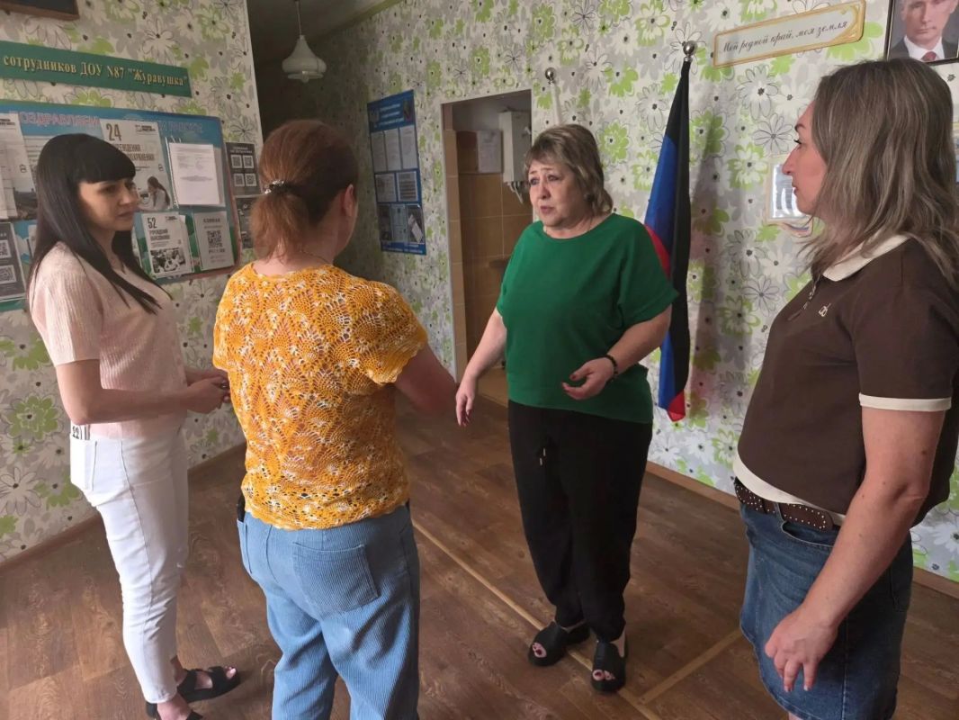 В Калининском районе Горловки состоялись встречи с трудовыми коллективами В Калининском районе Горловки состоялись встречи с трудовыми коллективами