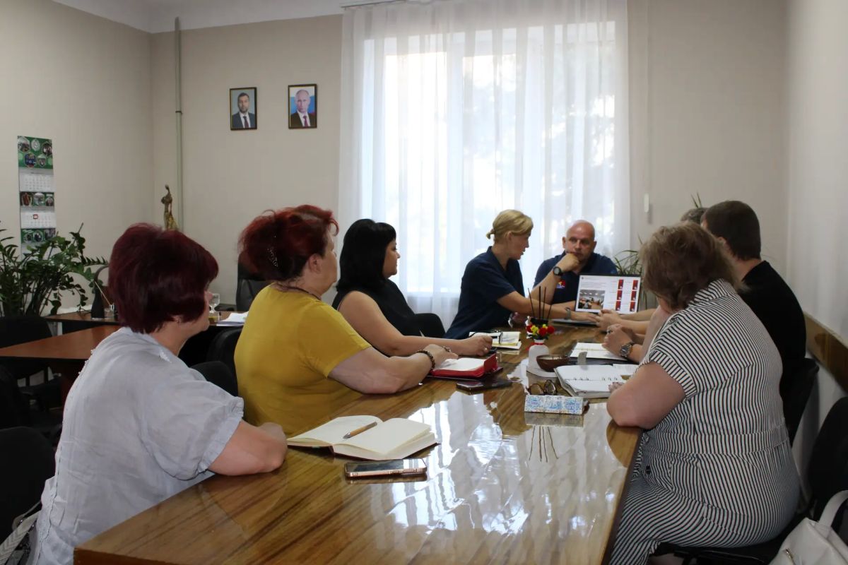 Делегация из Городца посетила Горловку Делегация из Городца посетила Горловку
