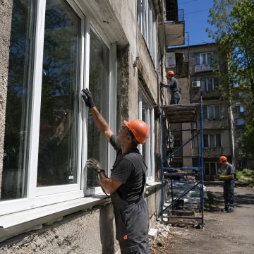 Кузбасс завершил 28 из 41 восстановительного мероприятия в Горловке