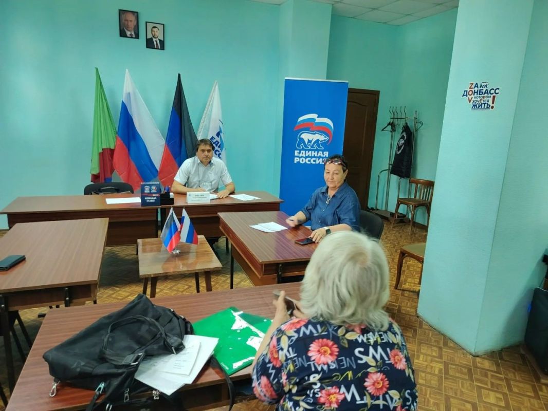 Роман Конев: 14 августа 2026 года состоялся приём граждан депутатом Горловского городского совета Донецкой Народной Республики первого созыва Андреем Костюком Роман Конев: 14 августа 2026 года состоялся приём граждан депутатом Горловского городского совета Донецкой Народной Республики первого созыва Андреем Костюком