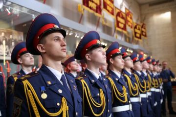 Глава Донецкой Народной Республики Денис Владимирович Пушилин сообщил, что в Донецкой Народной Республике продолжается развитие системы профильного кадетского образования