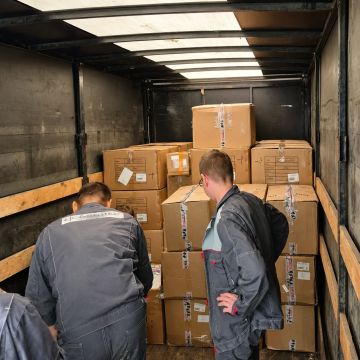 Из Кузбасса в Горловку отправили около 5 тонн гуманитарной помощи