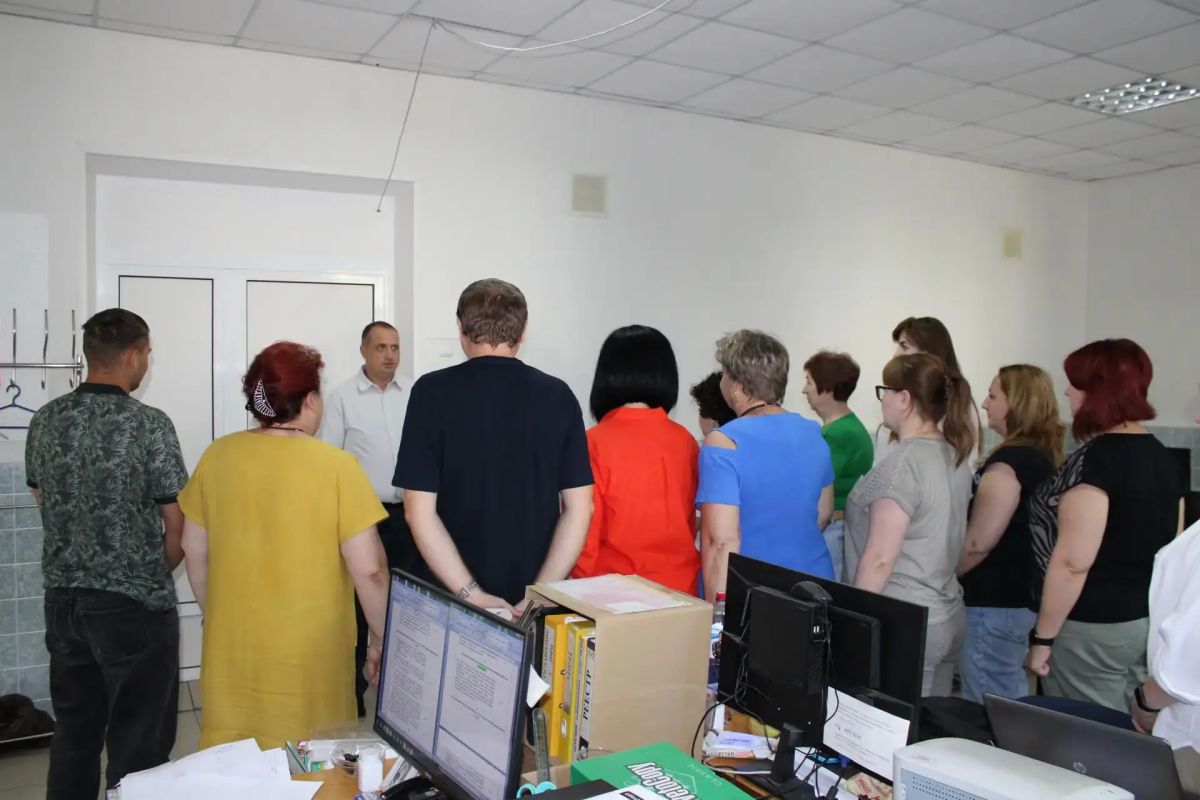 Состоялась встреча руководства администрации городского округа Горловка с трудовым коллективом Состоялась встреча руководства администрации городского округа Горловка с трудовым коллективом