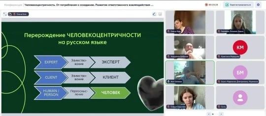 Человекоцентричность как норма: команда Горловки приняла участие в стратегическом вебинаре программы «Добрые города» Человекоцентричность как норма: команда Горловки приняла участие в стратегическом вебинаре программы «Добрые города»