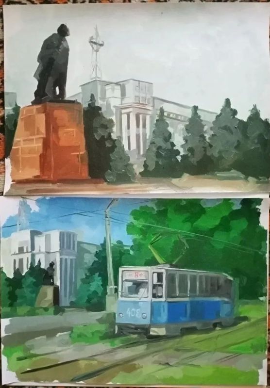 В Центрально-Городском районе Горловки прошла выставка детских рисунков В Центрально-Городском районе Горловки прошла выставка детских рисунков