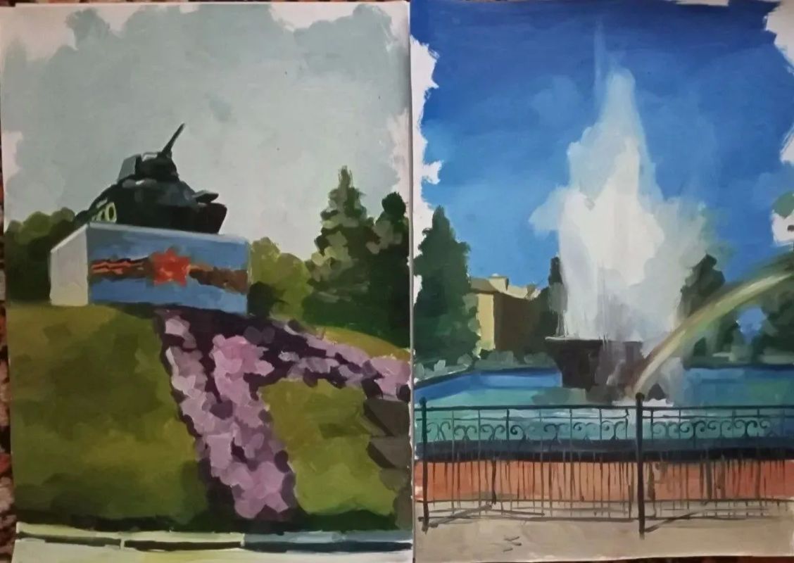 В Центрально-Городском районе Горловки прошла выставка детских рисунков В Центрально-Городском районе Горловки прошла выставка детских рисунков