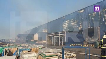 Последствия массированной атаки ВСУ на Мариуполь, из-за которой полностью выгорел торговый центр "Галактика", показал корреспондент "Известий" Евгений Быковский