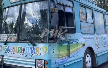 ВСУ атаковали БПЛА троллейбус в Горловке