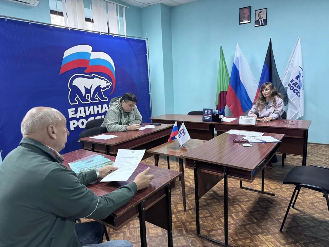 В Центрально-Городском внутригородском районе Горловки прошёл приём граждан В Центрально-Городском внутригородском районе Горловки прошёл приём граждан