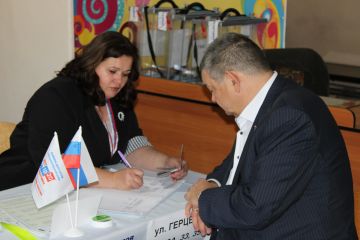 Иван Приходько: Сегодня принял участие в голосовании на выборах депутатов Государственный Думы Российской Федерации