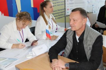 Представитель шефа-региона Горловки – Кузбасса –Николай Сенчуров принял участие в выборах депутатов Государственной Думы Российской Федерации