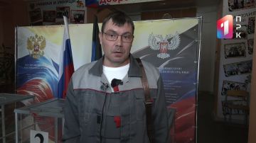 «Это долг каждого гражданина — голосовать» – говорит начальник аварийно-восстановительного отряда города Кемерово Андрей Купцев