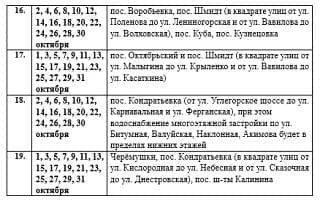 Иван Приходько: Вниманию горловчан: график подачи воды на октябрь 2026 года в ряд населённых пунктов Горловки Иван Приходько: Вниманию горловчан: график подачи воды на октябрь 2026 года в ряд населённых пунктов Горловки