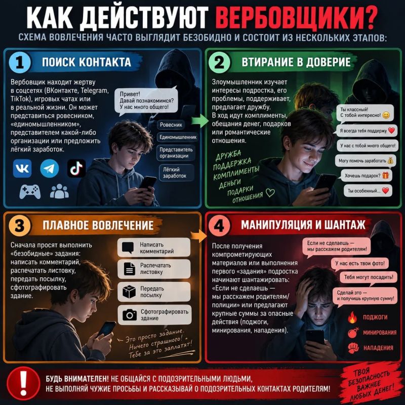 Роман Конев: Дети и подростки – главная мишень вербовщиков Роман Конев: Дети и подростки – главная мишень вербовщиков