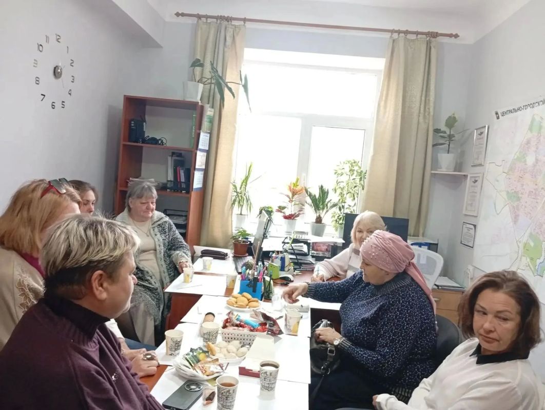 В Центрально-Городском внутригородском районе Горловки состоялась встреча с представителями ТОС В Центрально-Городском внутригородском районе Горловки состоялась встреча с представителями ТОС